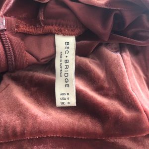 bec and bridge ruba rombic slip dress